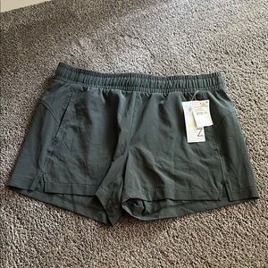 Zella Green Athletic Shorts